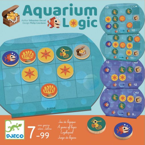 DJECO Vízi logika - Aquarium Logic logikai játék
