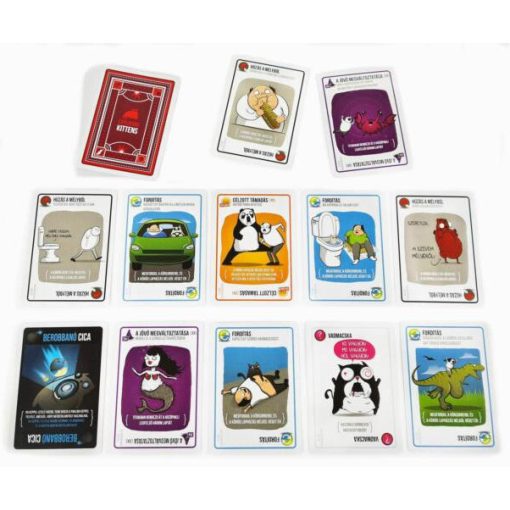 Berobbanó cicák társasjáték kiegészítő