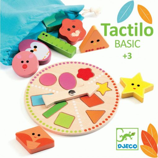 DJECO Tactilo Basic formakereső játék