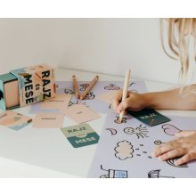 Rajz és mese — kreativitásfejlesztő kártyajáték gyerekeknek