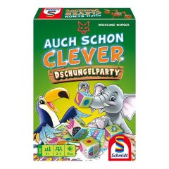   Auch schon Clever Dschungelparty (Német nyelvű) társasjáték (magyar szabállyal)