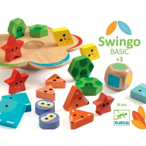 DJECO SwingoBasic  - Geometriai egyensúlyozós játék