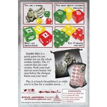 Zombie Dice Deluxe (angol nyelvű) társasjáték