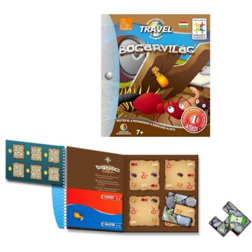 Smart Games Magnetic Travel Bogárvilág logikai játék