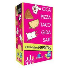   Cica, pizza, taci, gida, sajt - Fordulatos fordítás társasjáték