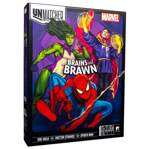 Unmatched: Marvel – Brains and Brawn (angol nyelvű) társasjáték