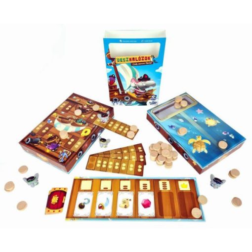 Deszkalózok: Csak semmi fánik! társasjáték