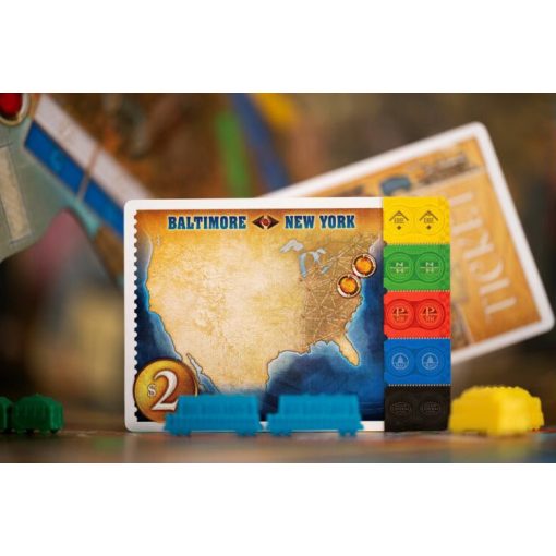 Ticket to Ride Legacy: A legendás nyugat társasjáték