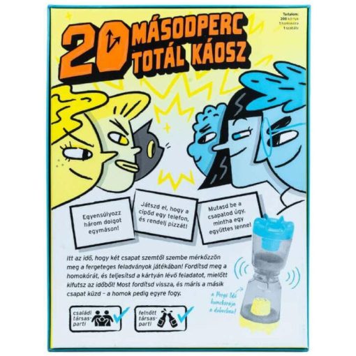 20 másodperc totálkáosz társasjáték