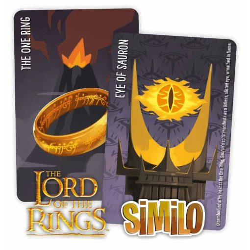Similo - The Lord of the Rings (angol nyelvű) társasjáték promó kártyákkal
