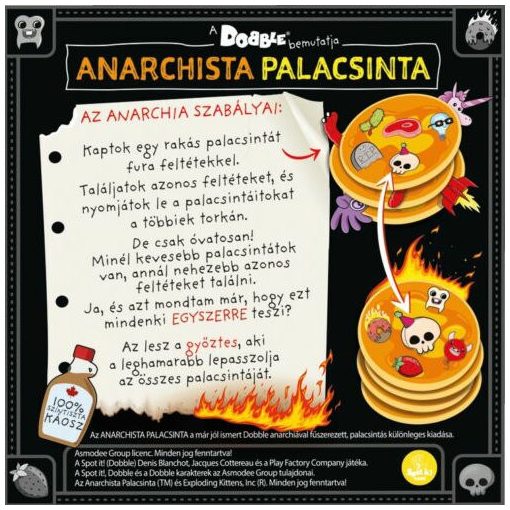 Anarchista palacsinta társasjáték
