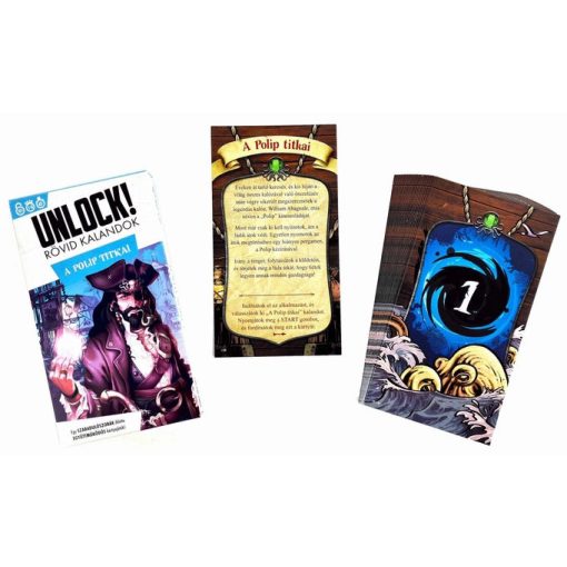Unlock! Rövid kalandok: A Polip titka társasjáték