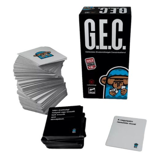 G.E.C. - Gátlástalan Elvetemültségek Cenzúrázatlanul társasjáték