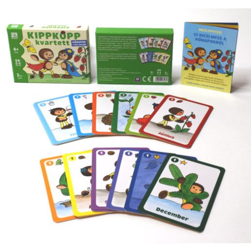 Kippkopp kvartett társasjáték