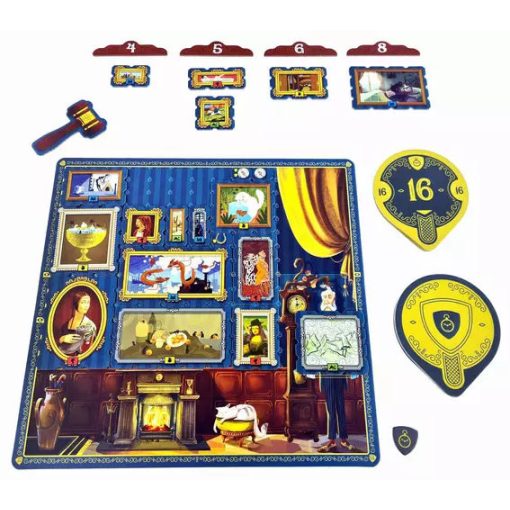 Műgyűjtők társasága társasjáték