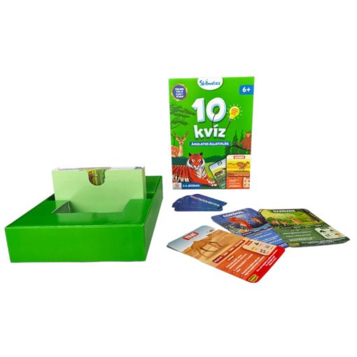 10 kvíz: Ámulatos állatvilág társasjáték