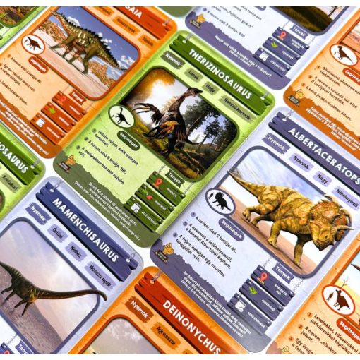 10 kvíz: Döbbenetes dinoszauruszok társasjáték