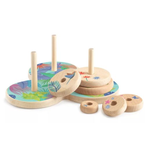 DJECO Toronyépítés - Logikai játék