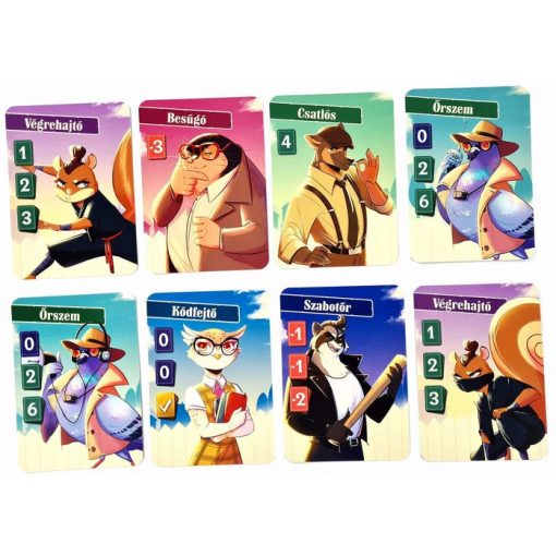 Kertvárosi kémek társasjáték