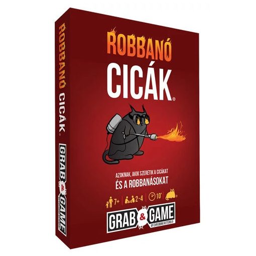 Robbanó cicák - Mini társasjáték