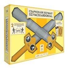 Csapkodjuk egymást szivacskardokkal társasjáték