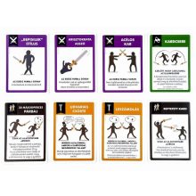 Csapkodjuk egymást szivacskardokkal társasjáték