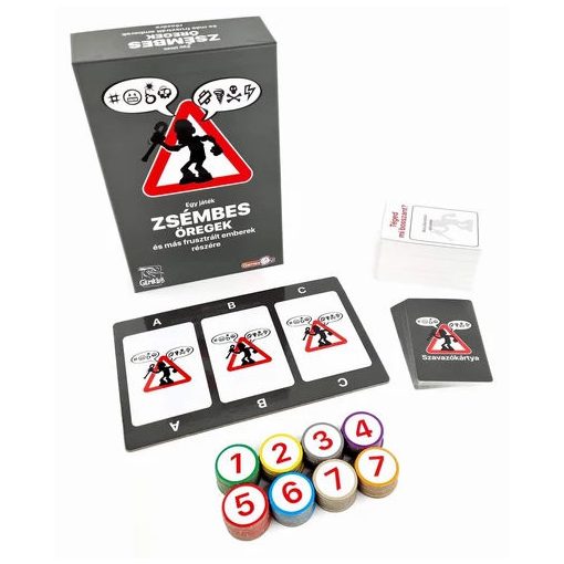 Zsémbes öregek társasjáték