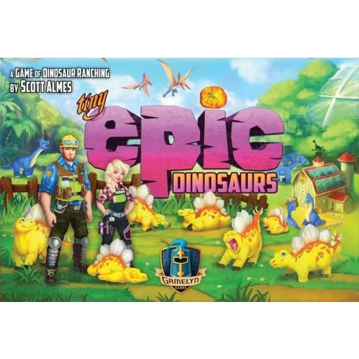 Tiny Epic Dinosaurs (angol nyelvű) társasjáték