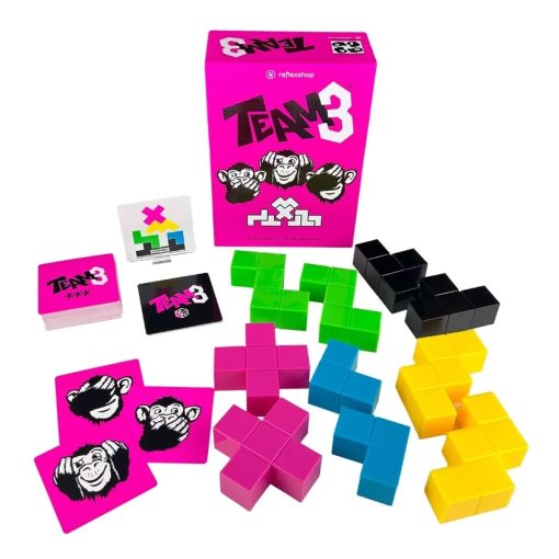 TEAM3 (rózsaszín) társasjáték