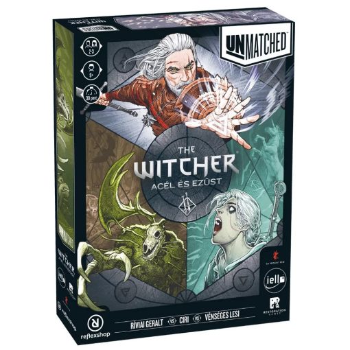 Unmatched: The Witcher - Acél és ezüst társasjáték