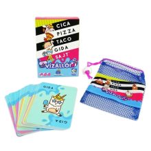 Vízálló cica, pizza, taco, gida, sajt társasjáték