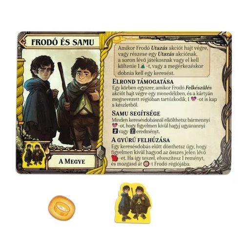 A Gyűrűk Ura: A Szövetség útja társasjáték
