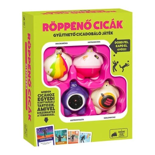 Röppenő cicák társasjáték