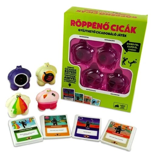 Röppenő cicák társasjáték