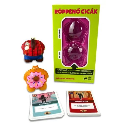 Röppenő cicák: Duopakk - Macsóka és Fánkandúr társasjáték
