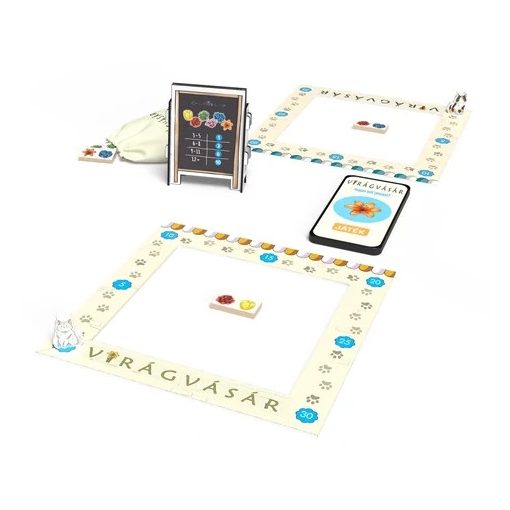 Virágvásár társasjáték