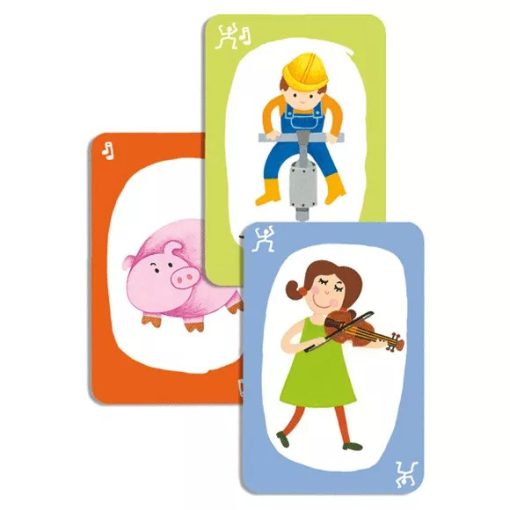 DJECO Most mutasd meg! Pouet! Pouet! kártyajáték