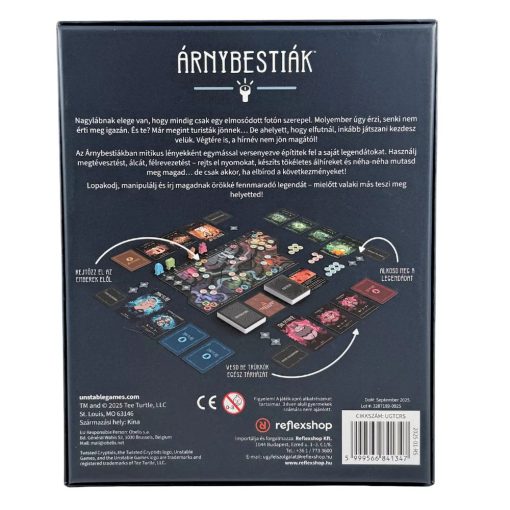Árnybestiák társasjáték