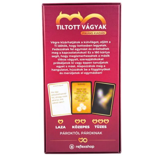 Tiltott vágyak: Pikáns kiadás társasjáték