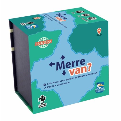 Merre van? - Európa társasjáték