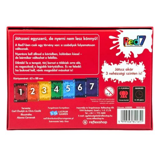 Red7 társasjáték
