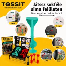 Tossit Starter Pack társasjáték – Kék, Sárga | Szilikon Tapadókorongos Darts
