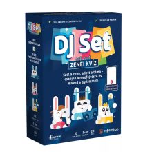 DJ Set partijáték – zenés kvíz és gyors reagálás társasjáték