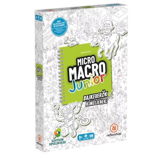 MicroMacro Junior: Bajkeverők kíméljenek! társasjáték