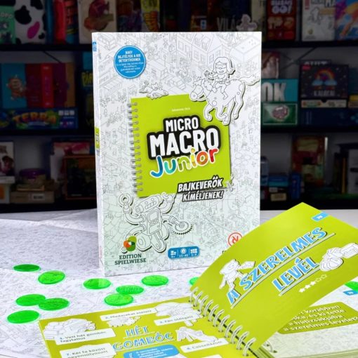 MicroMacro Junior: Bajkeverők kíméljenek! társasjáték