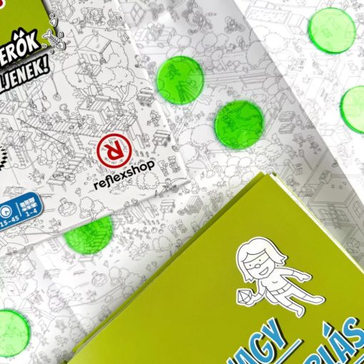 MicroMacro Junior: Bajkeverők kíméljenek! társasjáték