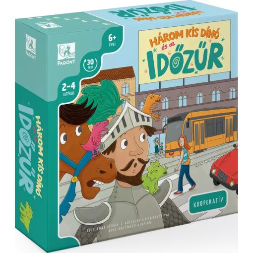 Három kis dínó és az időzűr társasjáték
