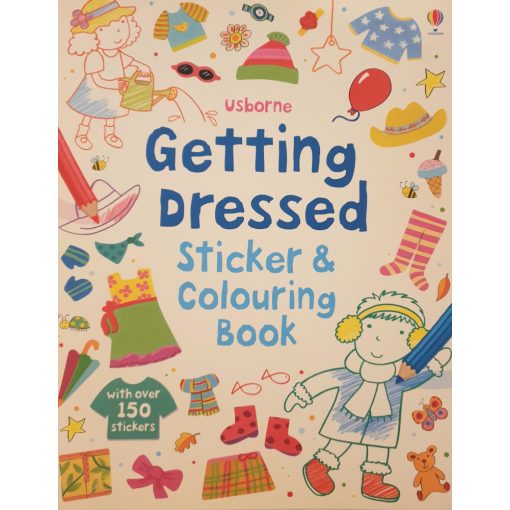 Getting dressed - Sticker & colouring book