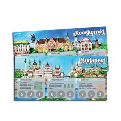   Panda Pont - Világvárosok társasjáték Budapest/Kecskemét promo