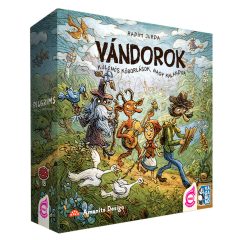   Panda Pont - Vándorok: Különös kóborlások, nagy kalandok társasjáték